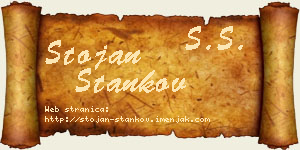 Stojan Stankov vizit kartica